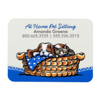 Pet Sitter Business CKCS met Cat Blueberry
