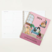 Pet Sitter Business Kantoor Afsprakenkalender Planner (Display)