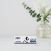 Pet Sitter Dog & Cat Mini Visitekaartje (Staand voorkant)