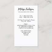 Pet Sitter Dog Walker Labrador Retriever Puppy Visitekaartje (Achterkant)