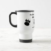Pet Sitter & Dog Walker Paw Print Reisbeker (Links)