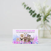 Pet Sitter dog Walker pet boutique rescue Visitekaartje (Staand voorkant)
