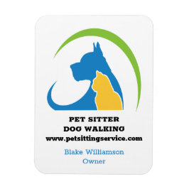 Pet Sitter Dog Walking Service Magneet