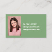 Pet Sitter Dog Walking Service Visitekaartje (Achterkant)