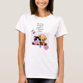 Pet Sitter for Hire T-shirt (Voorkant)