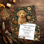 Pet Sitter Goldendoodle Puppy Elegant  Visitekaartje