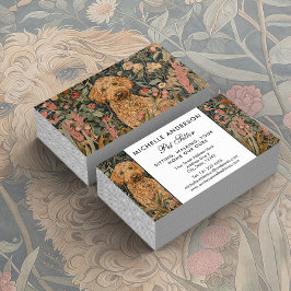 Pet Sitter Hond Walker Goldendoodle Cottagecore Visitekaartje