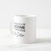 Pet Sitter Hond Walker Waardering Dank u Koffiemok (Voorkant links)