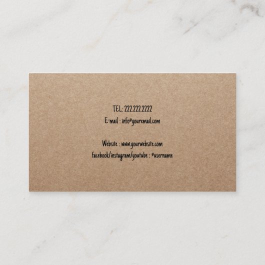 Pet Sitter Hond Wandelen Zwart Labrador Rustieke K Visitekaartje (Achterkant)