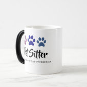 Pet Sitter Magische Mok (Voorkant links)