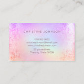 Pet Sitter Paw Print logo Visitekaartje (Achterkant)