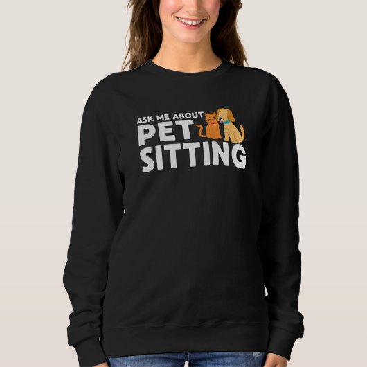 Pet Sitter Puppy Professionele Hond Handler Trui (Voorkant)