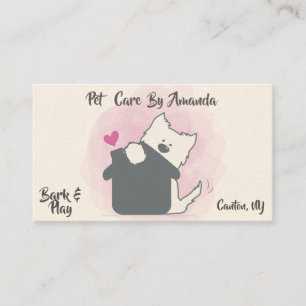 Pet Sitter Rover Dog Boarding Visitekaartjes