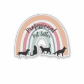 Pet Sitter Sticker (Voorkant)