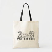 Pet Sitter Tote Bag (Voorkant)