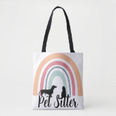 Pet Sitter Tote Bag (Voorkant)