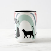 Pet Sitter Tweekleurige Koffiemok (Center)