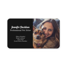 Pet Sitter Visitekaartje