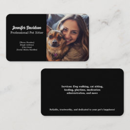 Pet Sitter Visitekaartje