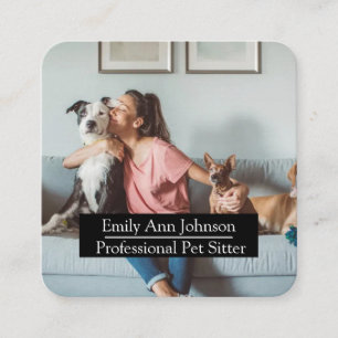 Pet Sitter Visitekaartje