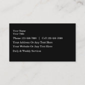 Pet Sitter-Visitekaartjes met stijl Visitekaartje (Achterkant)