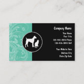 Pet Sitter-Visitekaartjes Visitekaartje (Voorkant)