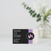 Pet Sitter-Visitekaartjes Visitekaartje (Staand voorkant)