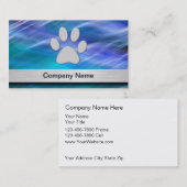 Pet Sitter-Visitekaartjes Visitekaartje (Voorkant / Achterkant)