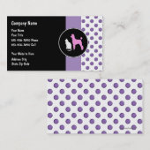 Pet Sitter-Visitekaartjes Visitekaartje (Voorkant / Achterkant)