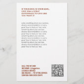 Pet Sitter Walker Flyer (Achterkant)