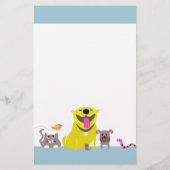 Pet Sitters Flyer-blue Flyer (Achterkant)