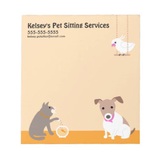 Pet Sitting Business Notitieblok