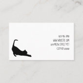 Pet Sitting, Clinic, Veterinary Shelter, Grooming Visitekaartje (Achterkant)