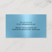 Pet Sitting Dog Walker Schattige Kleur Paws Modern Visitekaartje (Achterkant)