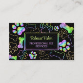 Pet Sitting, Dog Walking, Grooming Visitekaartje (Voorkant)