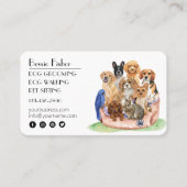 Pet Sitting, Dog Walking, Grooming Visitekaartje (Voorkant)