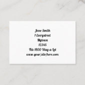 Pet Sitting Dog Walking Visitekaartje (Achterkant)