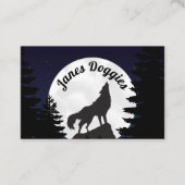 Pet Sitting Dog Walking Visitekaartje (Voorkant)