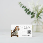 Pet Sitting, Huisdierenwinkel, dierenkliniek, Dier Visitekaartje (Staand voorkant)