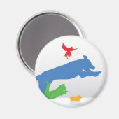 Pet Sitting Magneet (Voorkant / Achterkant)