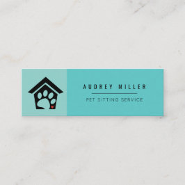 Pet Sitting Service Pet Care Square Visitekaartje