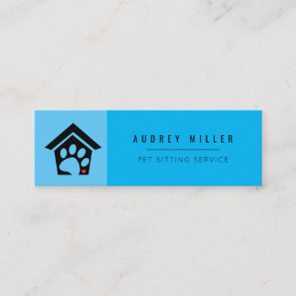 Pet Sitting Service Pet Care Square Visitekaartje