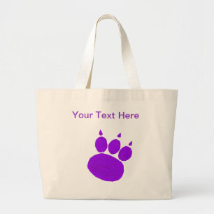 Pet Sitting Services Pauw Print Grote Tote Bag