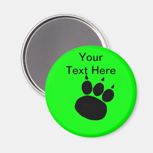 Pet Sitting Services Pauw Print Magneet (Voorkant / Achterkant)