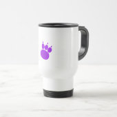 Pet Sitting Services Pauw Print Reisbeker (Voorkant rechts)