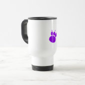 Pet Sitting Services Pauw Print Reisbeker (Voorkant links)