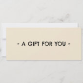 Pet Sitting Voucher Kaart (Achterkant)