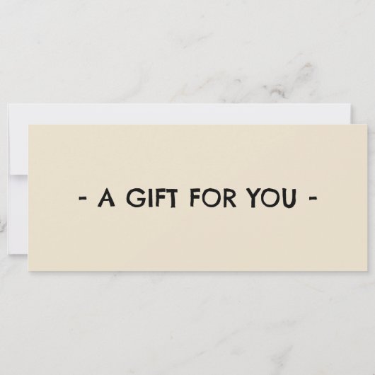 Pet Sitting Voucher Kaart (Achterkant)