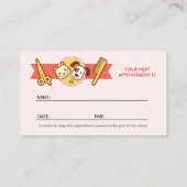 Pet Spa Salon - Benoemingskaart Afsprakenkaartje (Achterkant)