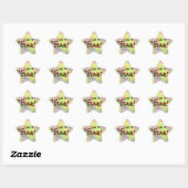 Pet Star Cool Cat "Je bent een ster!" Ster Sticker (Vel)